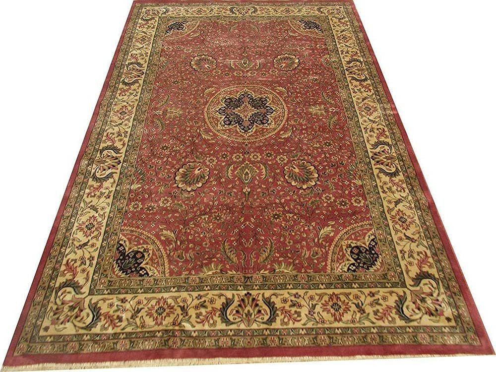 Hand Knotted Pure Kashmiri Silk Carpet